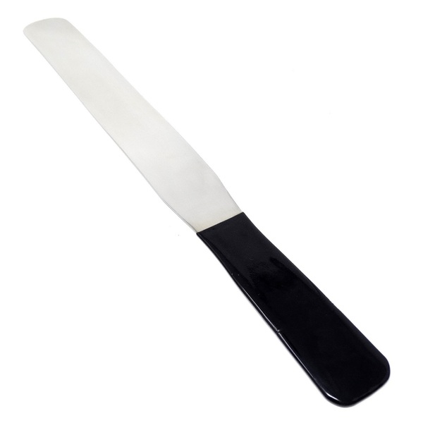 A2Z Scilab PVC Handle Lab Spatula, 10" Blade, 1.5" Blade Width, 15.2" Length A2Z-ZR143